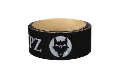 Black Bat Grip Tape with White