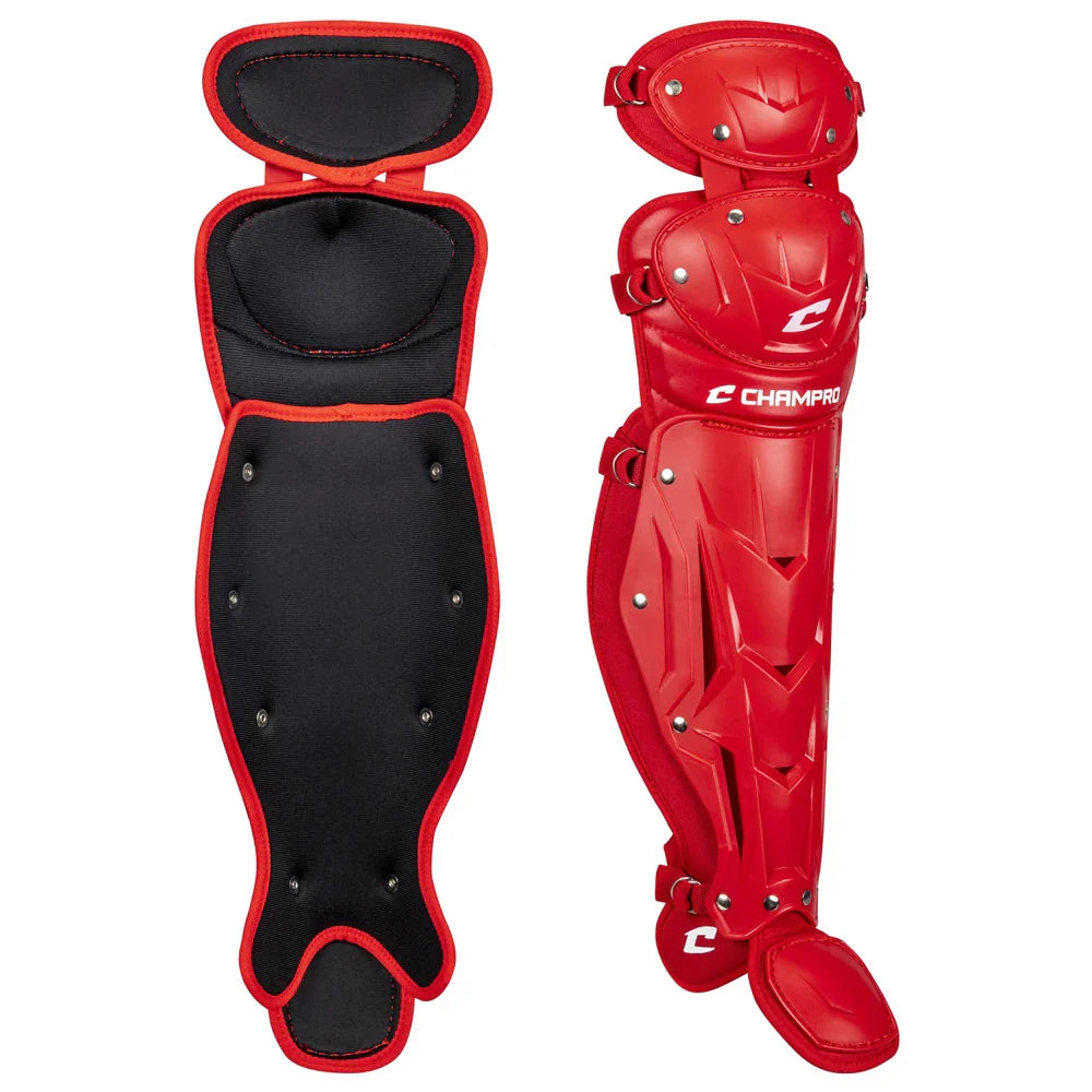 OPTIMUS MVP DOUBLE KNEE LEG GUARD 16.5" SHIN LENGTH