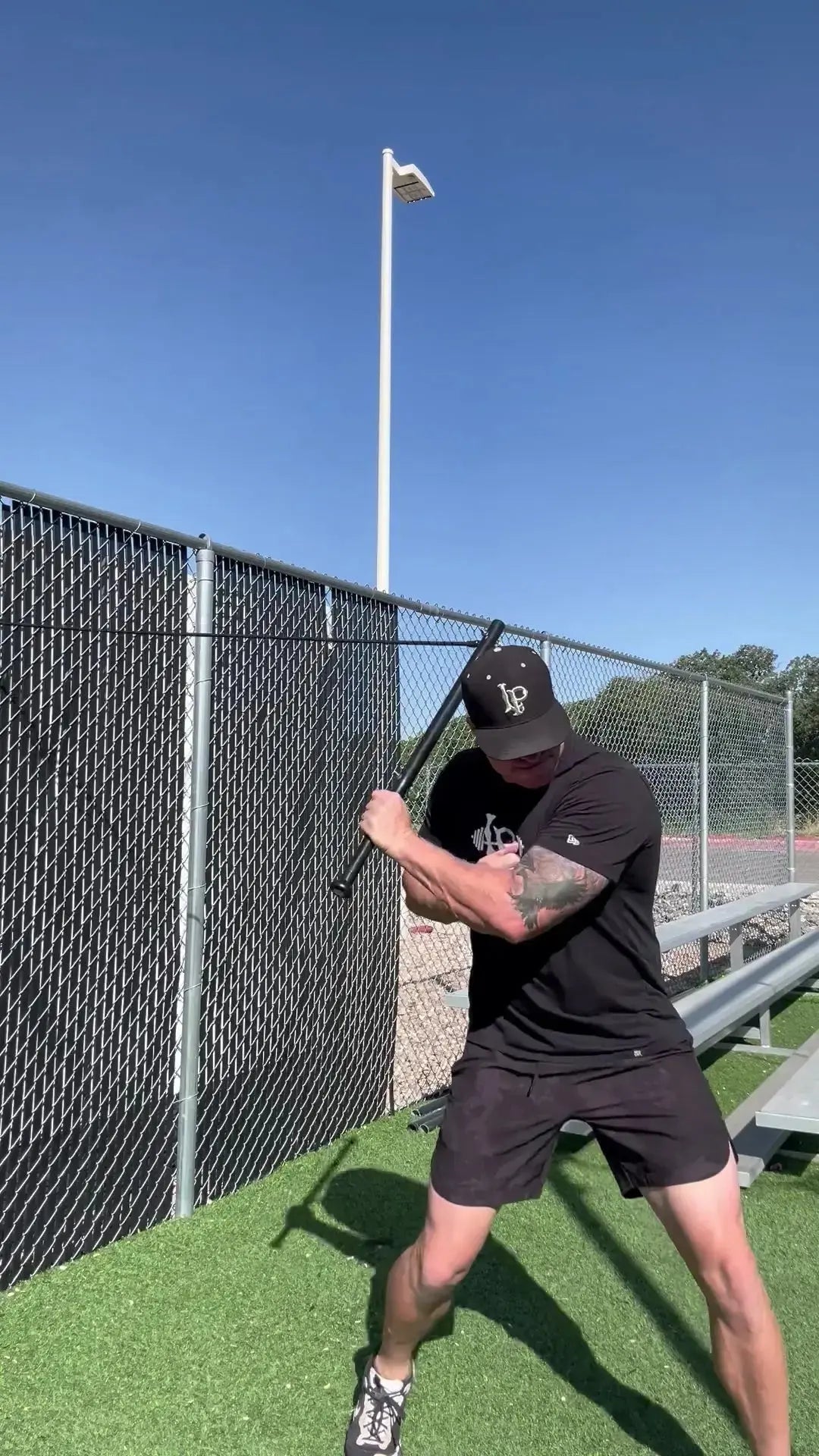 Power Swing Starter Bundle - Baseball & Softball Swing Trainer – 1 Attachment Point - Includes 4 week bat speed accelerator program